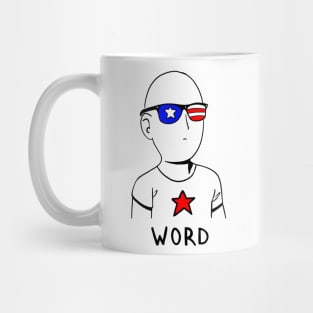 WORD, It's the 4th of July Mug